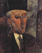 Amedeo Modigliani Portrait of Max Jacob (mk39) painting